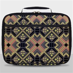 Seamless-mexican-pattern Full Print Lunch Bag by Wegoenart