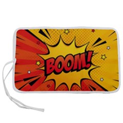 Explosion Boom Pop Art Style Pen Storage Case (s) by Wegoenart