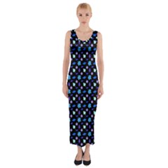 Electric Autumn  Fitted Maxi Dress by ConteMonfrey