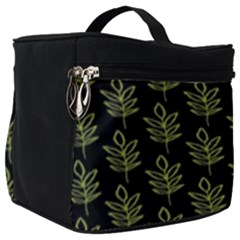 Autumn Leaves Black Make Up Travel Bag (big) by ConteMonfrey