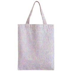 Computer Cyber Circuitry Circuits Electronic Zipper Classic Tote Bag