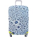 Drop Water Background Macro Splash Rain Drink Luggage Cover (Large) View1