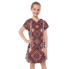 Armenian Carpet Kids  Drop Waist Dress by Gohar