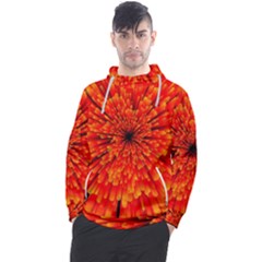 Red Orange Illustration Background Abstract Men s Pullover Hoodie by Wegoenart