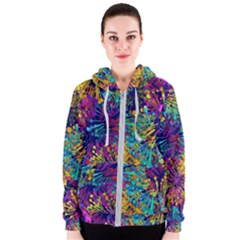 Illustration Graphics Design Art Women s Zipper Hoodie by Wegoenart