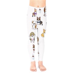 Hot Chocolate Puppies Hot Cocoa Kids  Leggings