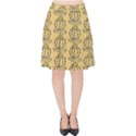 Cactus Velvet High Waist Skirt View1