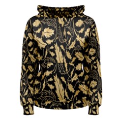 Natura Premium Golden Leaves Women s Pullover Hoodie by ConteMonfrey