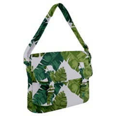 Banana Leaves Tropical Buckle Messenger Bag by ConteMonfrey