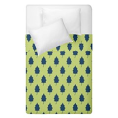 Blue Pines Duvet Cover Double Side (single Size) by ConteMonfrey