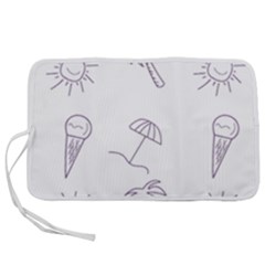 Doodles - Beach Time! Pen Storage Case (m) by ConteMonfrey