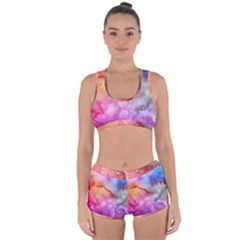 Unicorn Clouds Racerback Boyleg Bikini Set by ConteMonfrey