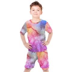 Unicorn Clouds Kids  Tee And Shorts Set by ConteMonfrey