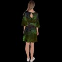 Tye Dye Vibing Velour Kimono Dress View4