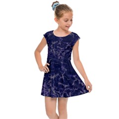 Ocean Storm Kids  Cap Sleeve Dress by ConteMonfrey