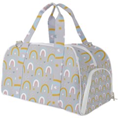 Rainbow Pattern Burner Gym Duffel Bag by ConteMonfrey