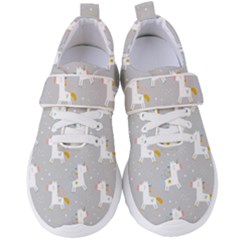 Cute Unicorns Women s Velcro Strap Shoes