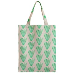 Watercolor Seaweed Zipper Classic Tote Bag by ConteMonfrey