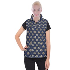 Cute Sea Shells  Women s Button Up Vest by ConteMonfrey