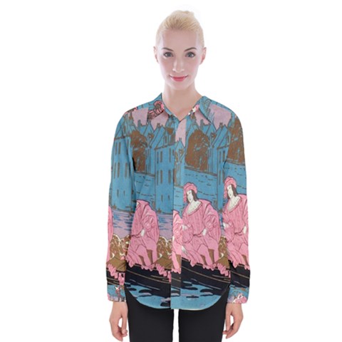 Gondola Ride   Womens Long Sleeve Shirt by ConteMonfrey