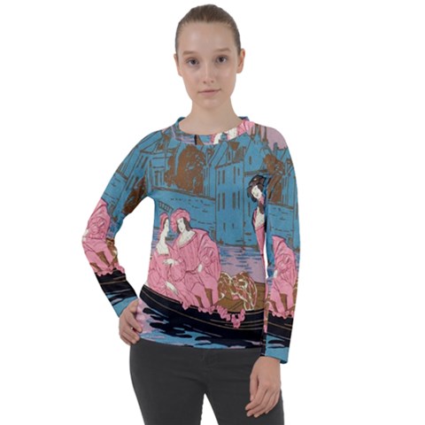 Gondola Ride   Women s Long Sleeve Raglan Tee by ConteMonfrey