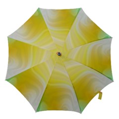 Gradient Green Yellow Hook Handle Umbrellas (small) by ConteMonfrey