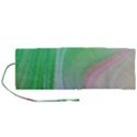 Gradient green blue Roll Up Canvas Pencil Holder (M) View1