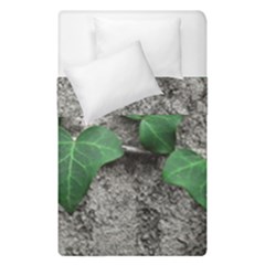 Vine On Damaged Wall Photo Duvet Cover Double Side (single Size)