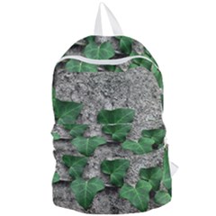 Vine On Damaged Wall Photo Foldable Lightweight Backpack by dflcprintsclothing