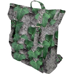 Vine On Damaged Wall Photo Buckle Up Backpack by dflcprintsclothing