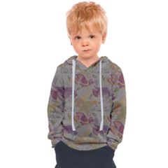 Pattern Armenian Birds Kids  Overhead Hoodie by Gohar