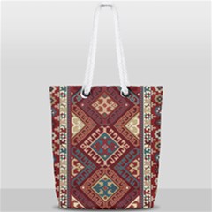 Gorg-new-all Full Print Rope Handle Tote (small) by Gohar