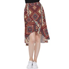 Gorg-new-all Frill Hi Low Chiffon Skirt by Gohar