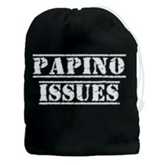 Papino Issues - Italian Humor Drawstring Pouch (3xl) by ConteMonfrey