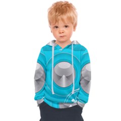 Blue Washing Machine, Electronics Kids  Overhead Hoodie by Jancukart