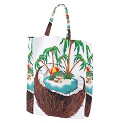 Coconut And Holiday Beach Food Giant Grocery Tote