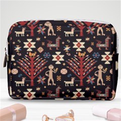 Carpet-symbols Make Up Pouch (medium) by Gohar