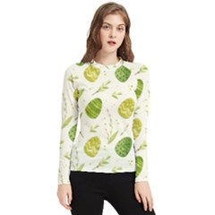 Easter Green Eggs  Women s Long Sleeve Rash Guard by ConteMonfrey