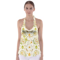 Easter Egg Babydoll Tankini Top by ConteMonfrey