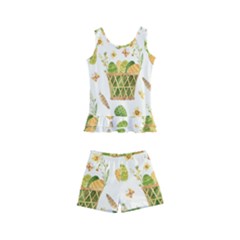 Easter Eggs   Kids  Boyleg Swimsuit by ConteMonfrey