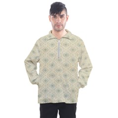 Christmas Textur 03 Men s Half Zip Pullover by artworkshop