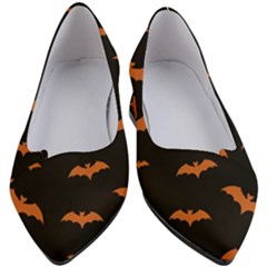 Bat Pattern Women s Block Heels  by Valentinaart