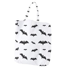 Bat Pattern Giant Grocery Tote by Valentinaart