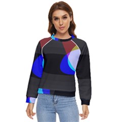 Abstract 2322  Women s Long Sleeve Raglan Tee