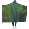 Forest Scenery Nature Trees Woods Wearable Blanket View2