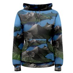 Mountain Landscape Rocky Rocks Geology Scenic Women s Pullover Hoodie by danenraven