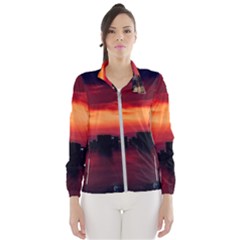 New York City Urban Skyline Harbor Bay Reflections Women s Windbreaker by danenraven