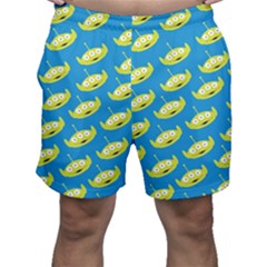 Pattern Aliens Men s Shorts