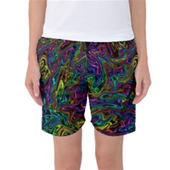 Melting Colours Women s Basketball Shorts