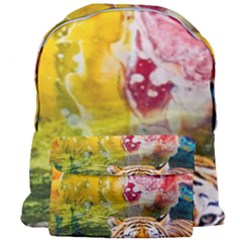 Rainbow Painted Nature Bigcat Giant Full Print Backpack